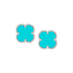 Classic Small Clover Studs