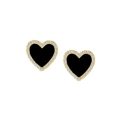 Medium Perfectly Perfect Heart Studs
