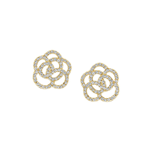 Dainty Floral Studs