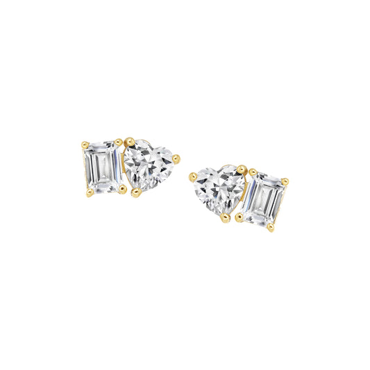 Multi Shape Duo Studs