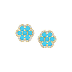 Floral Statement Studs