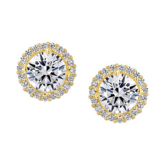 Single Pave Studs