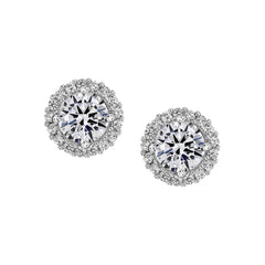 Single Pave Studs