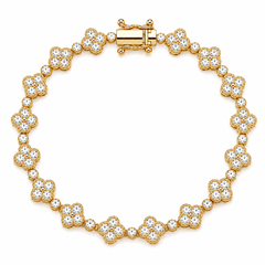 Delicate Floral Bracelet