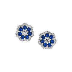 Small Detailed Floral Studs