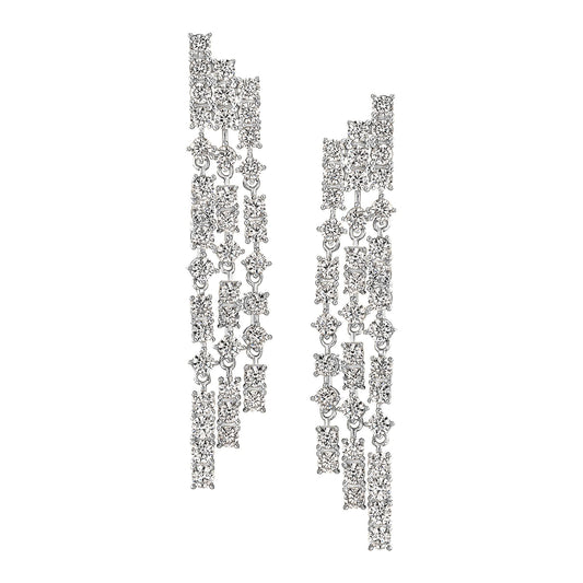 Oversized Tennis Earrings