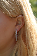 Unique Shaped Oval Hoops