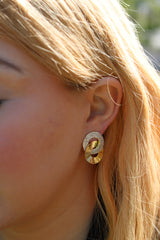 Circular Intertwined Earrings