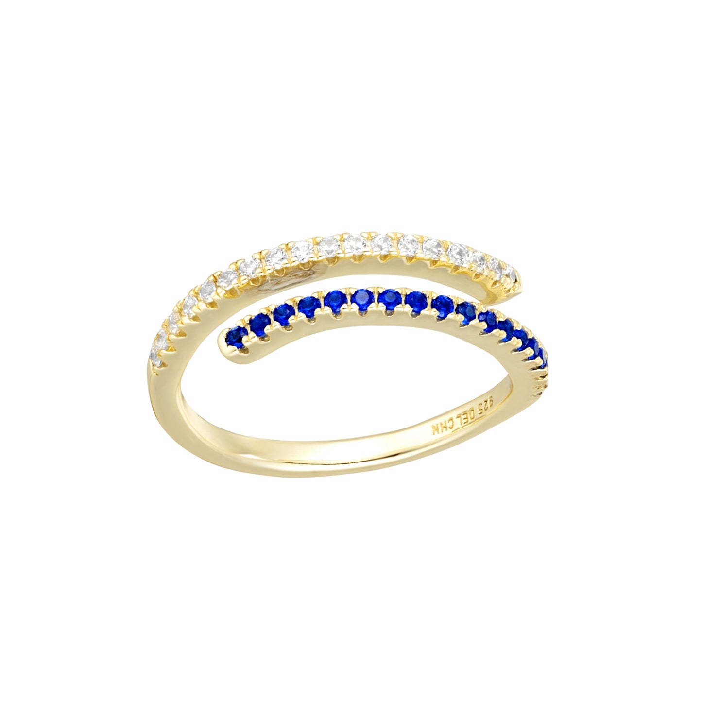 Dainty Overlap Ring