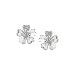 Unique Floral Petal Studs