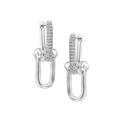 Oversized Link Earrings