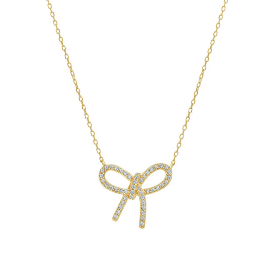 Classic Bow Necklace