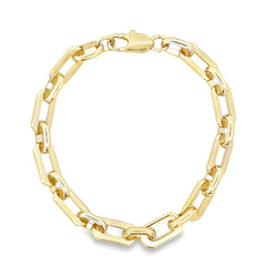 Paperclip Cable Link Bracelet