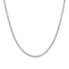 Thin Tennis Necklace