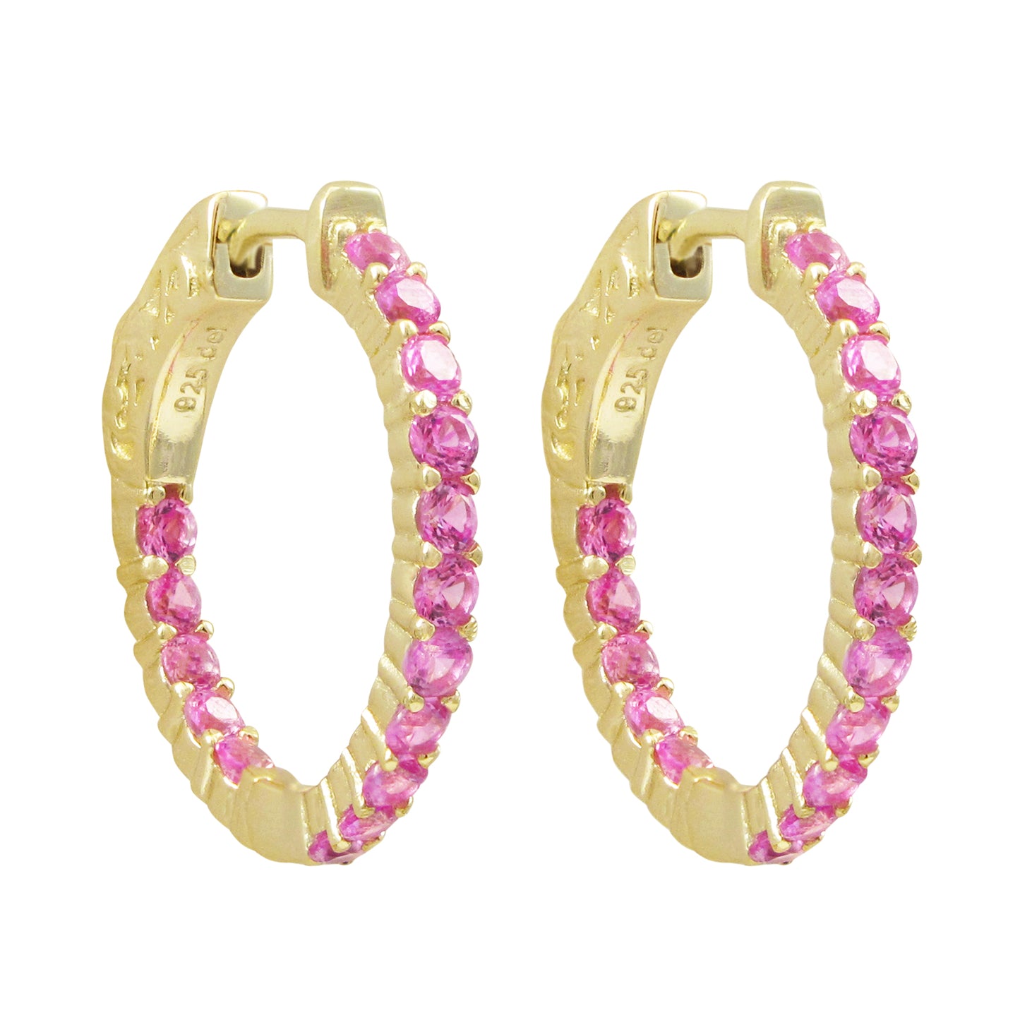 Small Colored Hoops