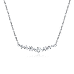 Small Cluster Bar Necklace