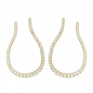 U Shaped Earrings