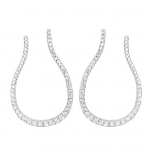 U Shaped Earrings