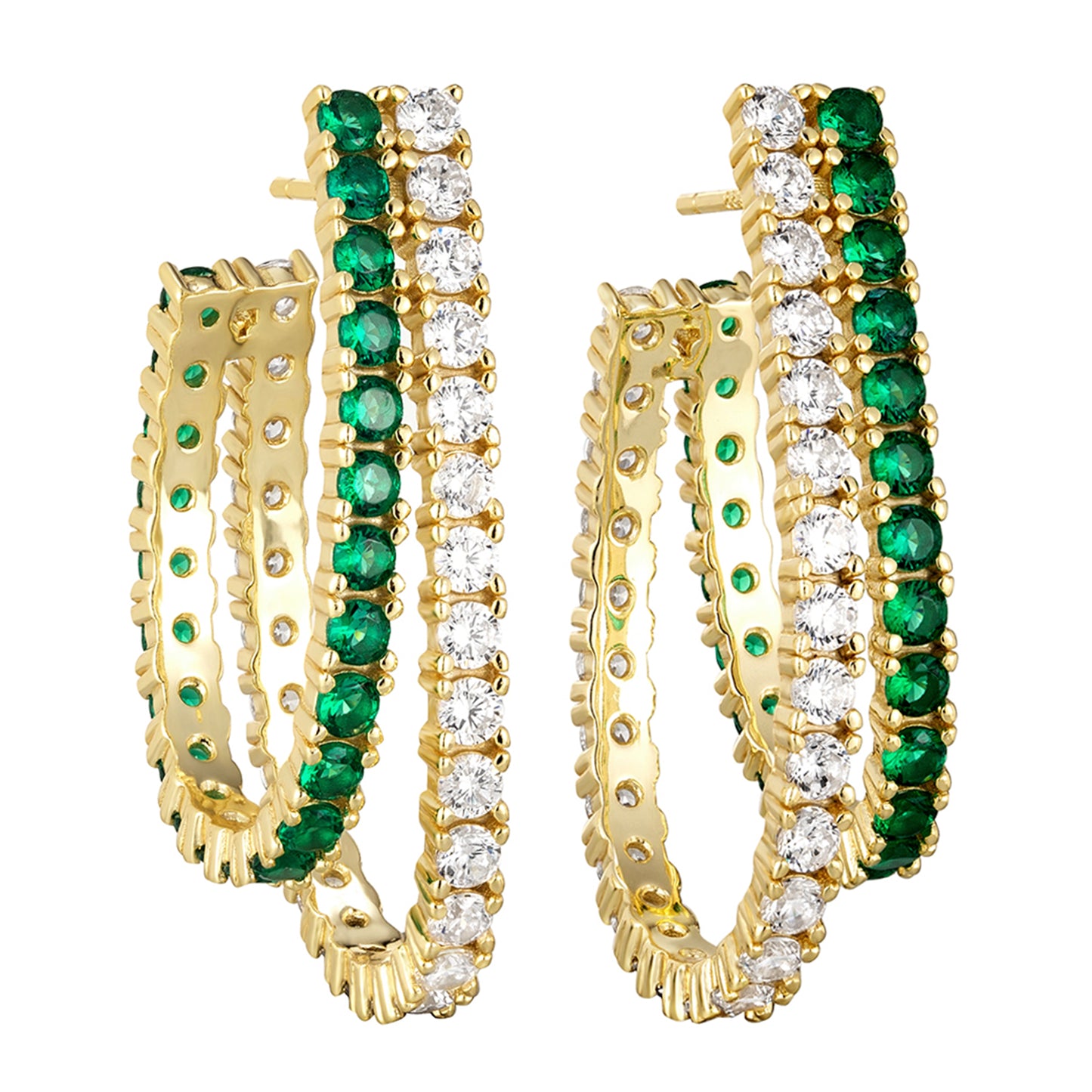 Double Hoop Earrings