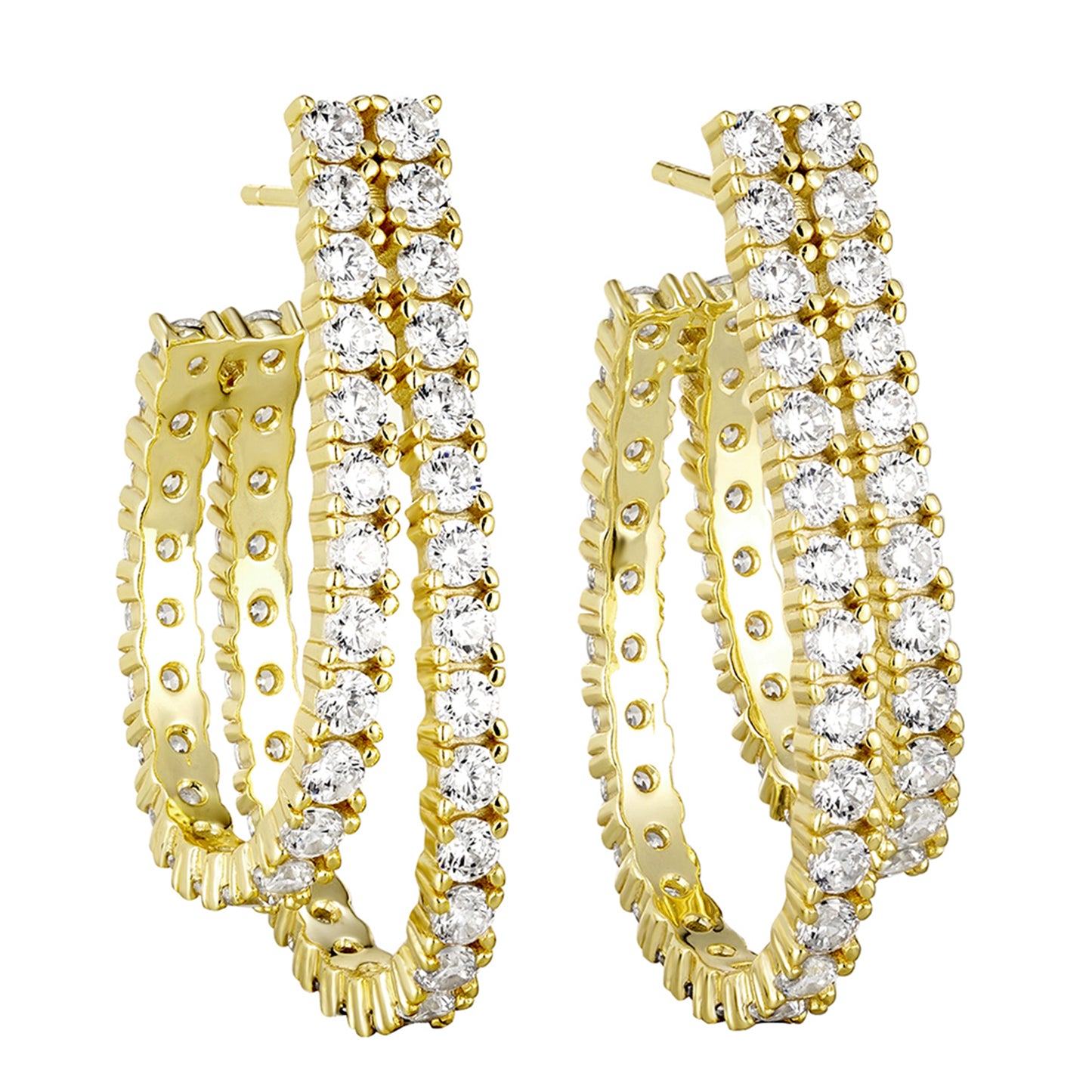 Double Hoop Earrings