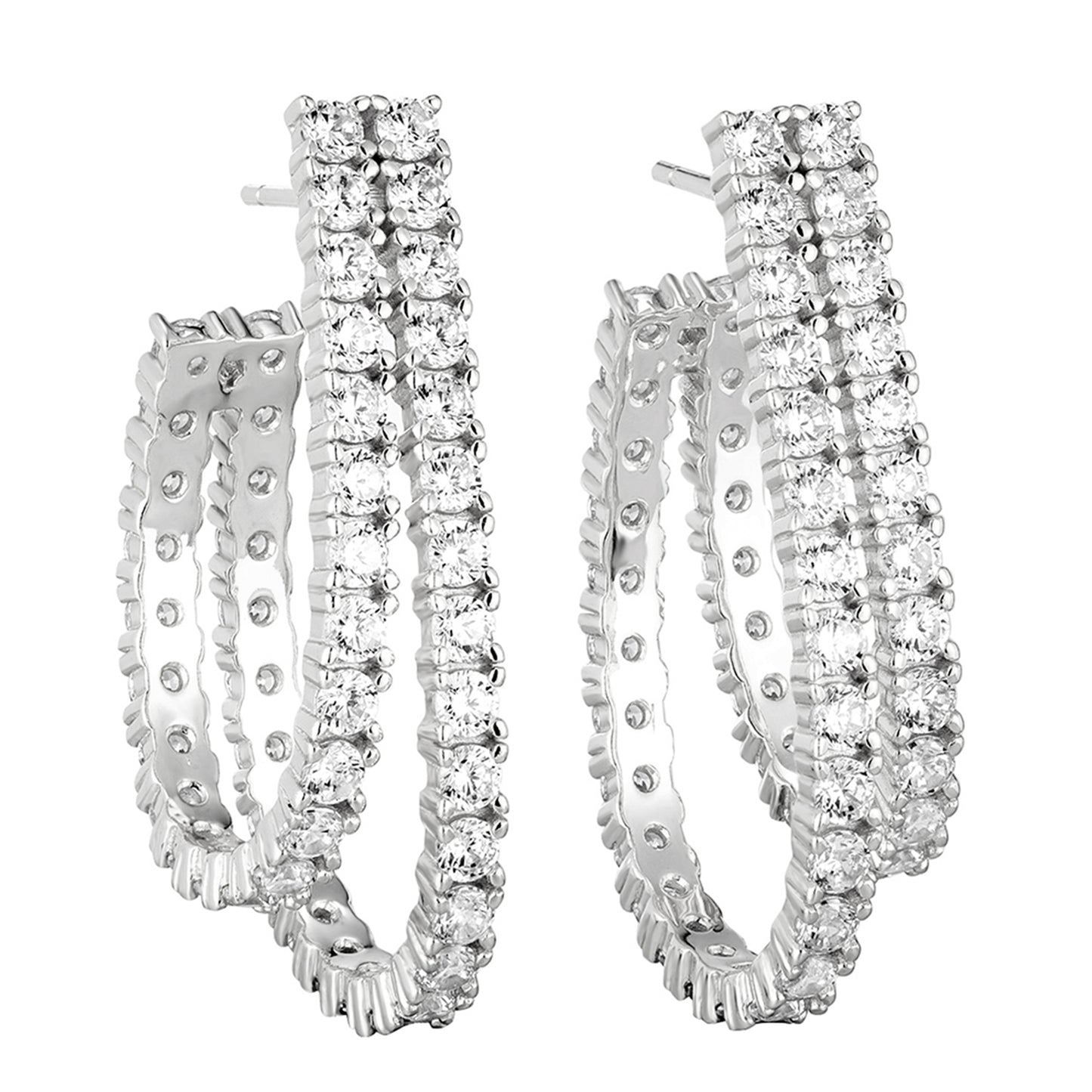 Double Hoop Earrings