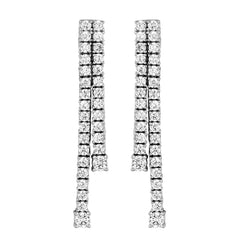 Graduating Double Tennis Earrings