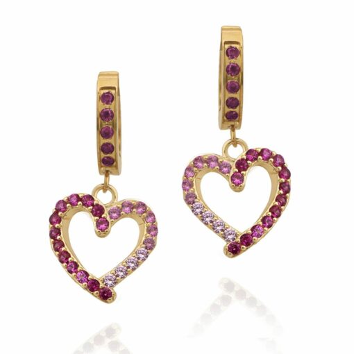 Outline Heart Earring
