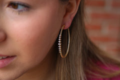 Pop Of Color Hoops