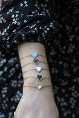 Single Heart Bracelet