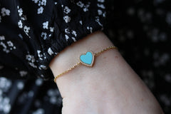 Single Heart Bracelet