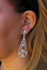 Double Teardrop Earrings