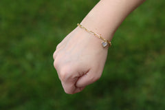Link Heart Bracelet
