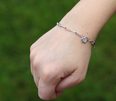Link Heart Bracelet