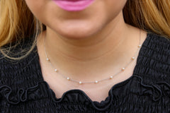 Dainty Pearl Choker