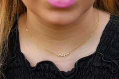 Dainty Up Down Bar Necklace