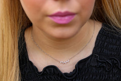 Dainty Up Down Bar Necklace