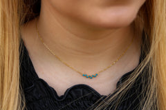 Dainty Up Down Bar Necklace