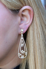 Double Teardrop Earrings