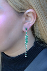 Long Classic Colored Earrings