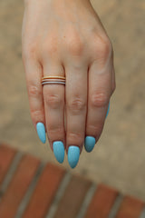 Tricolor Stack Ring