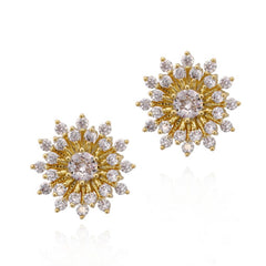 Sunburst Stud Earring