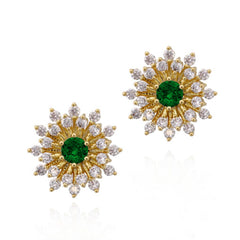 Sunburst Stud Earring
