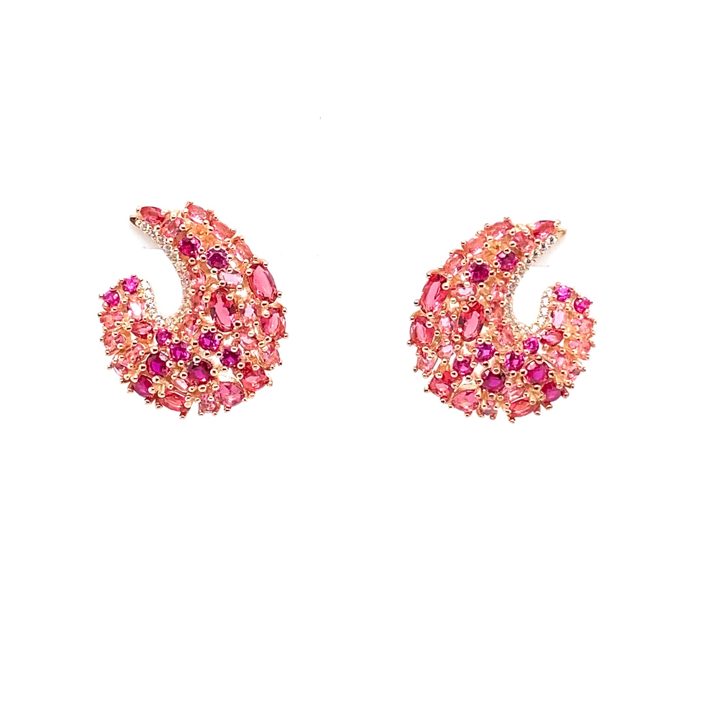Magnificent Small J Hoop Earrings