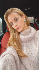 Large Perfect Heart Studs