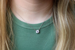 Medium Solitaire Necklace