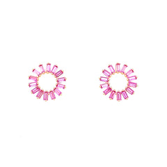 Exquisite Baguette Studs