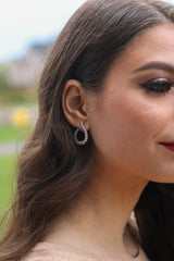 Classic Inner Outer Teardrop Earrings