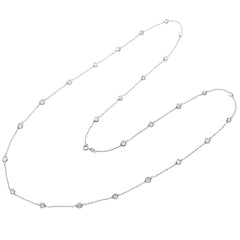 Diamond By The Yard Necklace