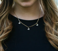 Butterfly Link Necklace