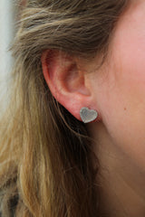 Medium Perfectly Perfect Heart Studs